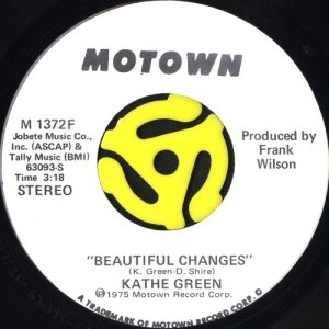 画像2: KATHE GREEN / BEAUTIFUL CHANGES (45's) (WHITE PROMO) (2)