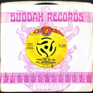 画像3: THE IMPRESSIONS / (BABY) TURN ON TO ME b/w SOULFUL LOVE (45's) (3)