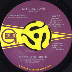 画像2: MARY JANE GIRLS / ALL NIGHT LONG (45's) (2)