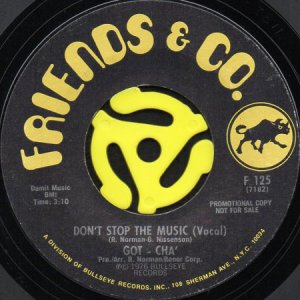 画像1: GOT-CHA' / DON'T STOP THE MUSIC (45's) (1)