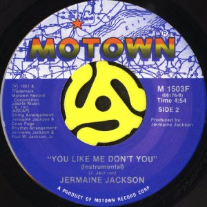 画像2: JERMAINE JACKSON / YOU LIKE ME DON'T YOU (45's)  (2)