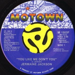 画像1: JERMAINE JACKSON / YOU LIKE ME DON'T YOU (45's)  (1)
