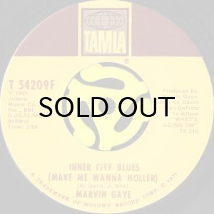 画像1: MARVIN GAYE / INNER CITY BLUES (45's) (1)