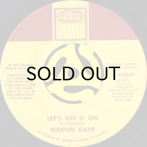 画像1: MARVIN GAYE / LET'S GET IT ON (45's) (1)