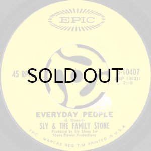 画像1: SLY & THE FAMILY STONE / EVERYDAY PEOPLE b/w SING A SIMPLE SONG (45's) (1)