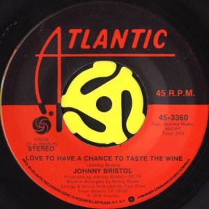 画像2: JOHNNY BRISTOL / DO IT TO MY MIND (45's) (2)