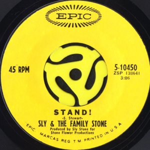 画像1: SLY & THE FAMILY STONE / STAND! b/w I WANT TO TAKE YOU HIGHER (45's) (1)