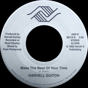 画像2: HARVELL GUITON / MY DREAM b/w MAKE THE BEST OF YOUR TIME (45's) (2)