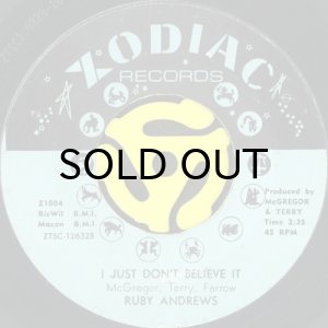 画像2: RUBY ANDREWS / CASANOVA (YOUR PLAYING DAYS ARE OVER) (45's) (2)