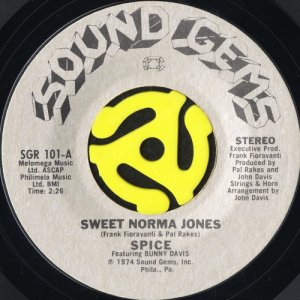 画像1: SPICE / SWEET NORMA JONES (45's) (1)