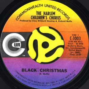 画像3: THE HARLEM CHILDREN'S CHORUS / BLACK CHRISTMAS (45's) (PICTURE SLEEVE) (3)