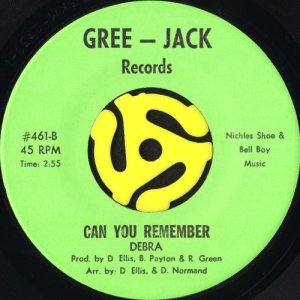 画像2: DEBRA / WHAT'S IT'S GONNA BE b/w CAN YOU REMEMBER (45's) (2)