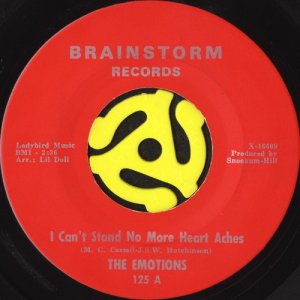 画像1: THE EMOTIONS / I CAN'T STAND NO MORE HEART ACHES (45's) (1)