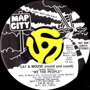 画像2: WE THE PEOPLE / CAT & MOUSE (ROUND AND ROUD) (45's) (WHITE PROMO) (2)
