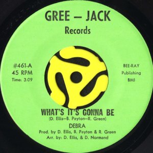 画像1: DEBRA / WHAT'S IT'S GONNA BE b/w CAN YOU REMEMBER (45's) (1)