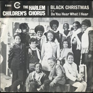 画像1: THE HARLEM CHILDREN'S CHORUS / BLACK CHRISTMAS (45's) (PICTURE SLEEVE) (1)