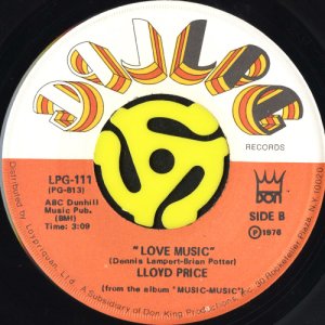 画像2: LLOYD PRICE / WHAT DID YOU DO WITH MY LOVE (45's) (2)