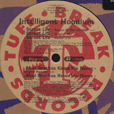 INTELLIGENT HOODLUM / STREET LIFE - Breakwell Records