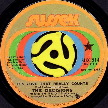 the decisions it s love that really counts 45 s breakwell records