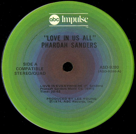 PHAROAH SANDERS / LOVE IN US ALL - Breakwell Records