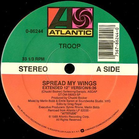 Troop - Spread My Wingsレコード