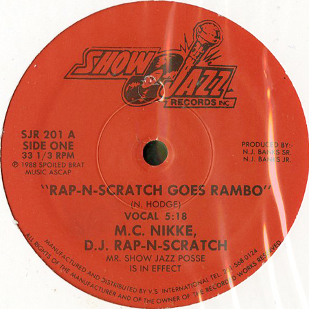 M.C. Nikke D.J. Rap-N-Scratch