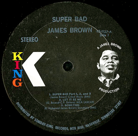JAMES BROWN / SUPER BAD (LP) - Breakwell Records