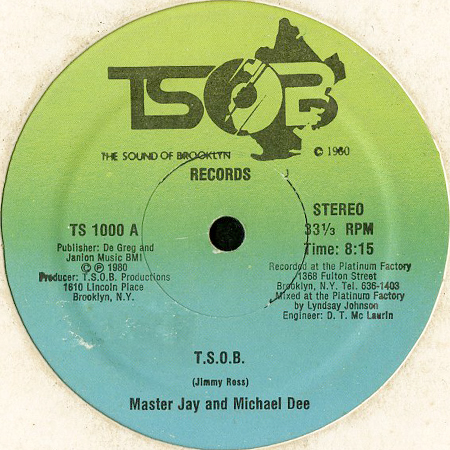 Master Jay And Michael Dee - T.S.O.B.