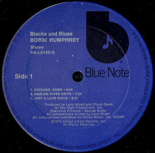 BOBBI HUMPHREY / BLACKS AND BLUES - Breakwell Records
