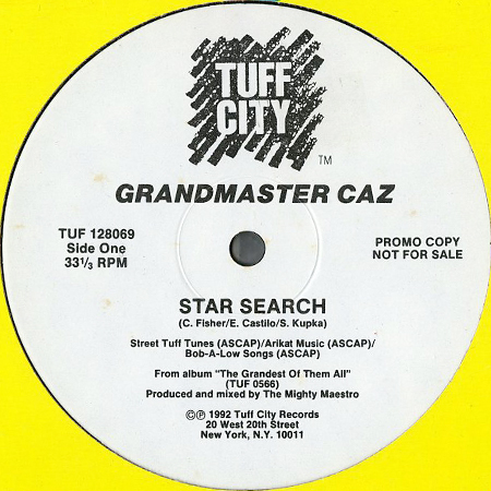 Grandmaster Caz - Star Search