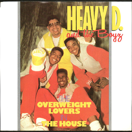 HEAVY D AND THE BOYZ / THE OVERWEIGHT LOVERS IN THE HOUSE (45's