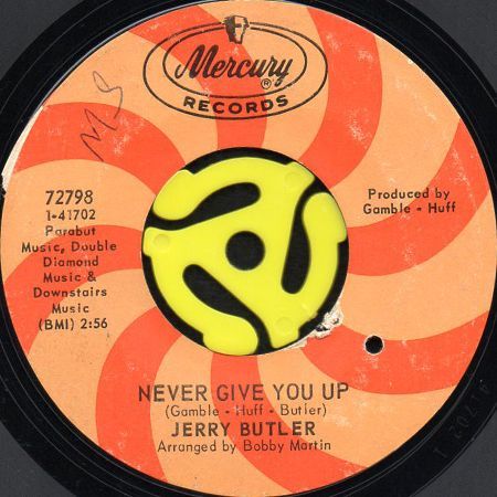 jerry butler never gonna give you up chords