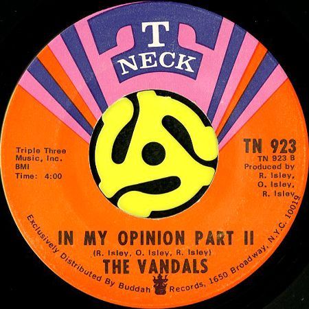THE VANDALS / IN MY OPINION (45's) - Breakwell Records