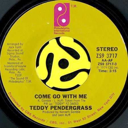 TEDDY PENDERGRASS / COME GO WITH ME DO ME (45's)|BREAKWELL RECORDS