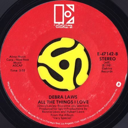 DEBRA LAWS / VERY SPECIAL (45's) - Breakwell Records