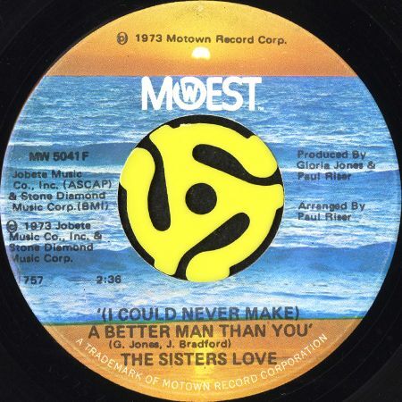 THE SISTERS LOVE / GIVE ME YOUR LOVE (45's) - Breakwell Records