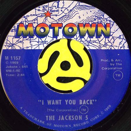 THE JACKSON 5 / I WANT YOU BACK (45's)｜BREAKWELL RECORDS - 中古レコード通販