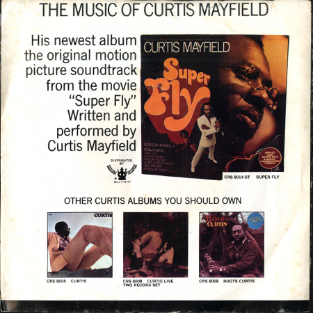 CURTIS MAYFIELD / Something To Believe In (LP) / RSO