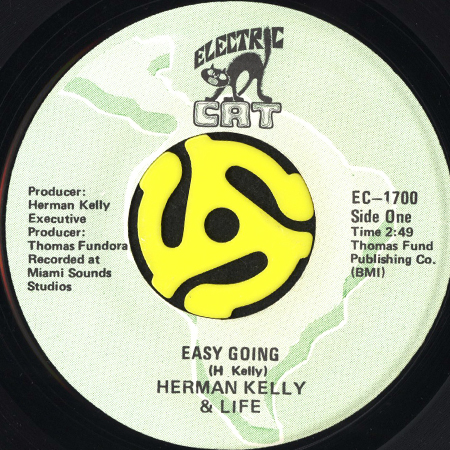 洋楽 Herman Kelly & Life - Dance To The ~ Herman Kelly & Life / Dance To The Drummer's Beat(7inch