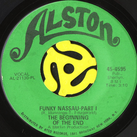 洋楽 The Beginning of the End - Funky Nassau THE BEGINNING OF THE END / FUNKY NASSAU (TAPE)