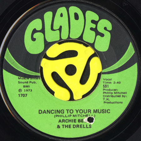 ARCHIE BELL & THE DRELLS / DANCING TO YOUR MUSIC b/w COUNT
