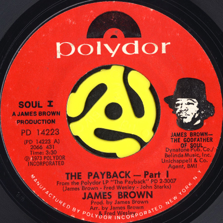 James Brown The Payback 2LP レコード James Brown / The Payback (2LP) / Polydor 1973 USオリジナル