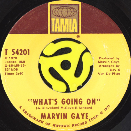 MARVIN GAYE / WHAT'S GOING ON - GOD IS LOVE (45's)｜BREAKWELL